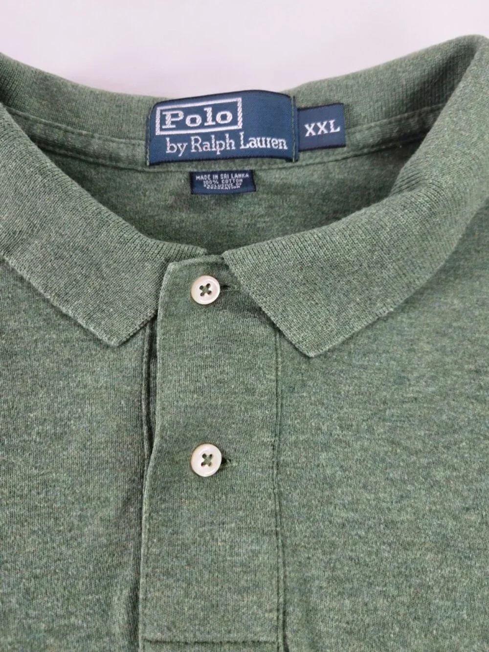 Polo Ralph Lauren Green Polo Shirt XXL